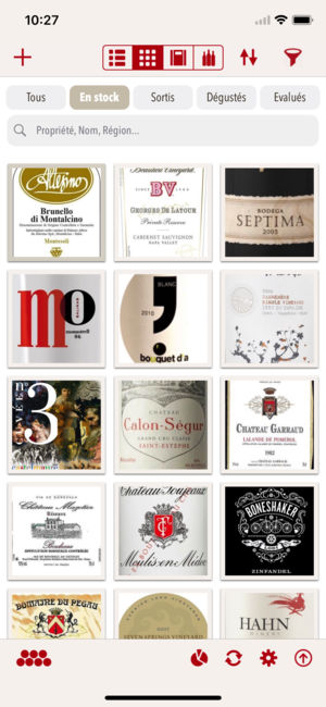 Application cave à vin iphone