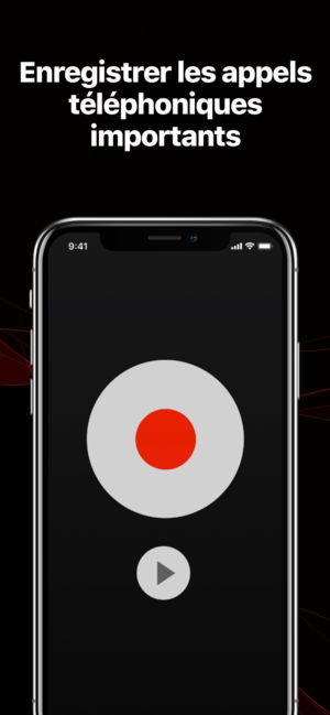 Application iphone enregistrer appel téléphonique