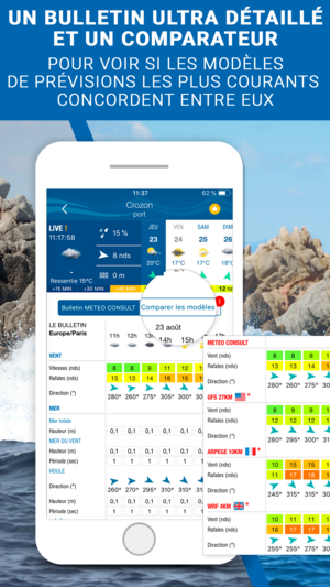 Application meteo marine iphone