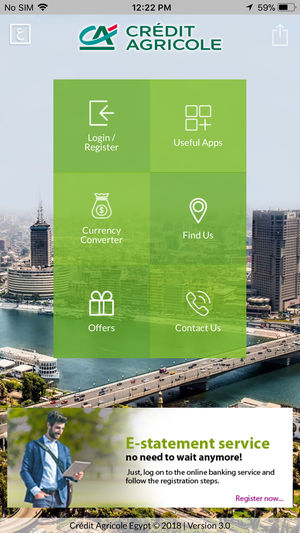 Application iphone credit agricole