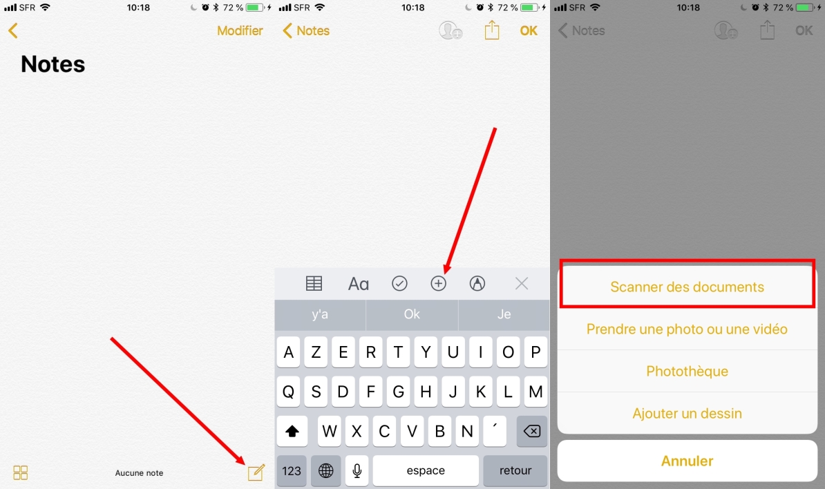 Modifier fichier application iphone