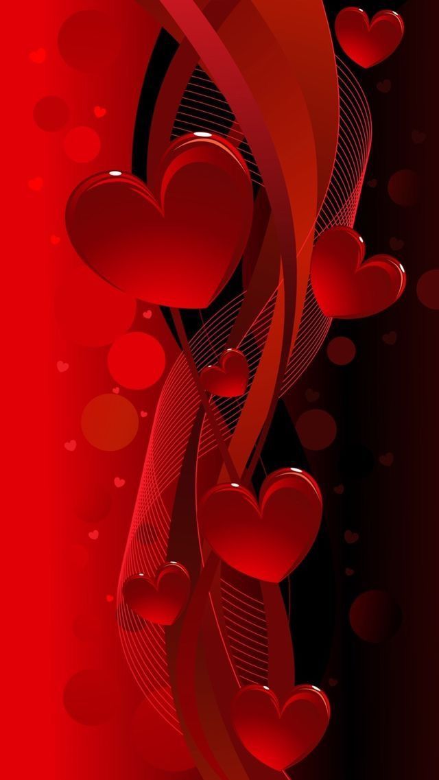 Application iphone coeur rouge