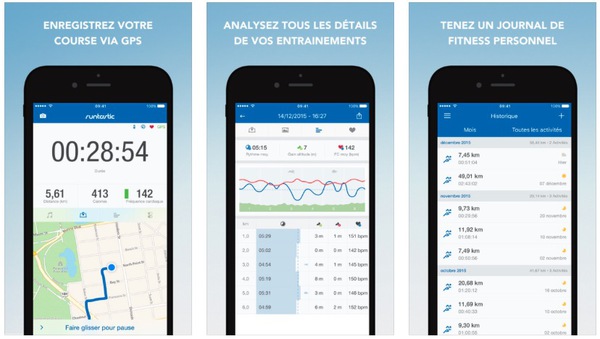 Application marche à pied iphone