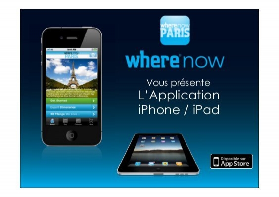Paris application iphone