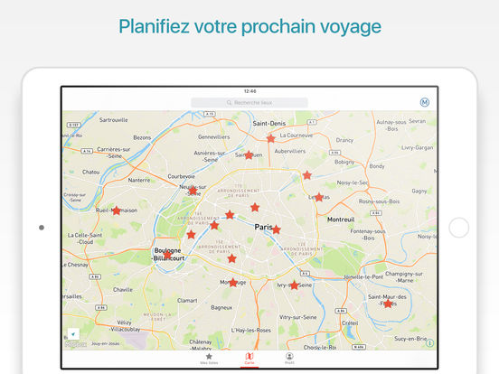 Application iphone volé