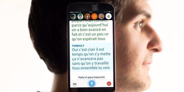 Application malentendant iphone