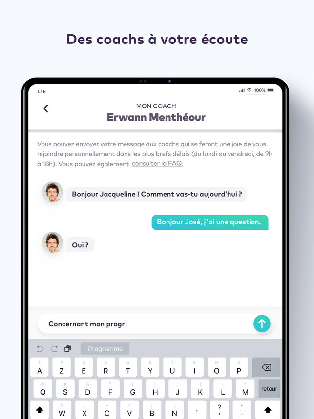 Fitnext application iphone