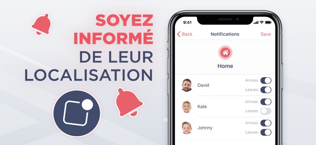 Application iphone mes amis