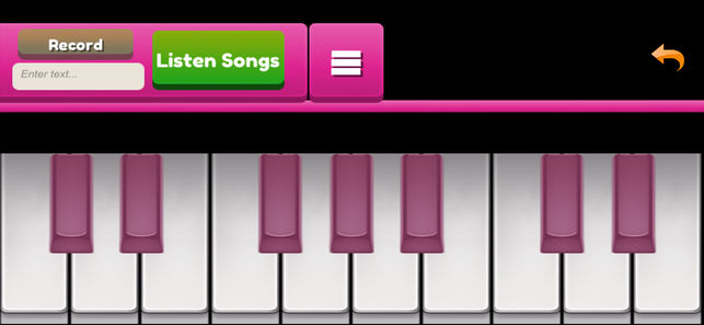 Application piano iphone