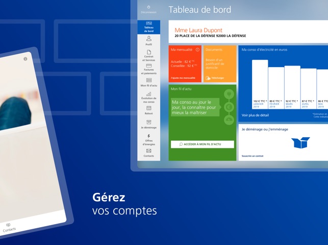 Application edf iphone