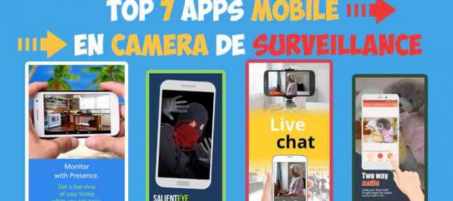 Camera surveillance avec application iphone