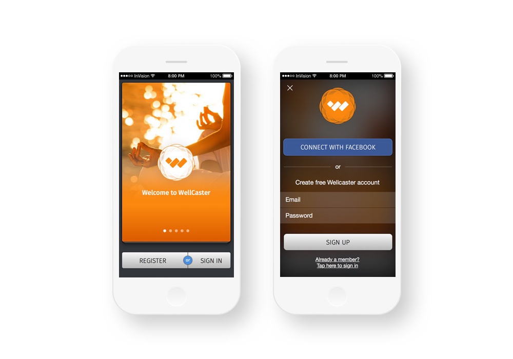 Realiser application iphone