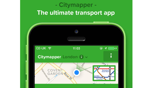 Application iphone transport londres