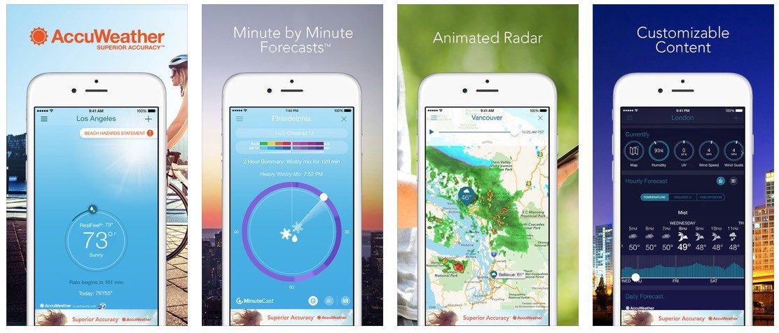 Application radar iphone 2017
