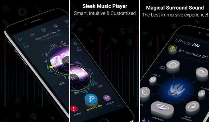 Application music player iphone