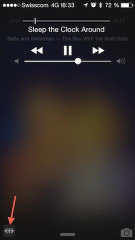 Application sur ecran verrouillé iphone