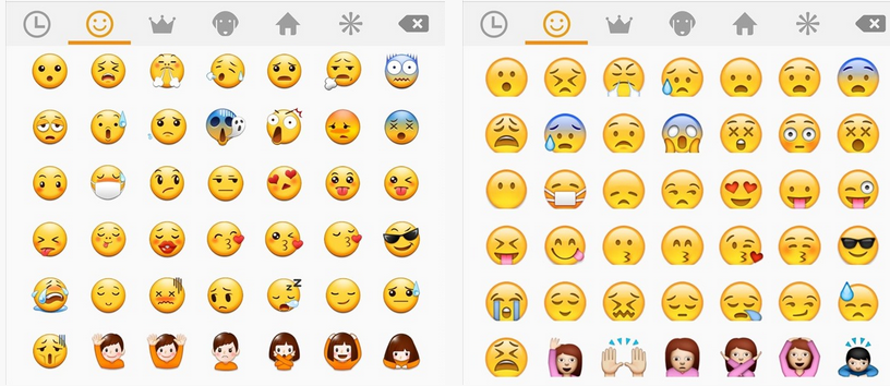 Application emoji iphone sur android