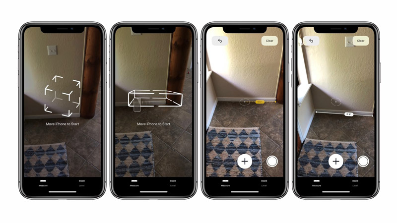 Application mesure piece iphone