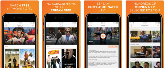 Application iphone pour regarder des films