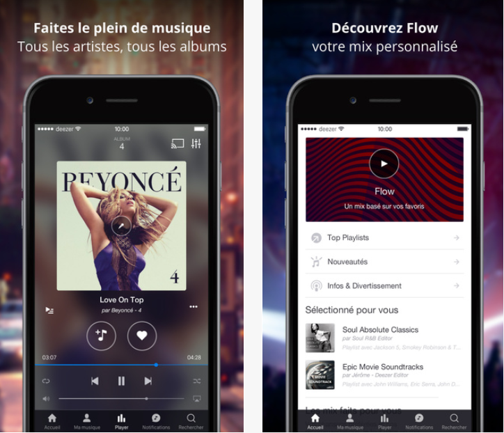 Application iphone reconnaissance musique