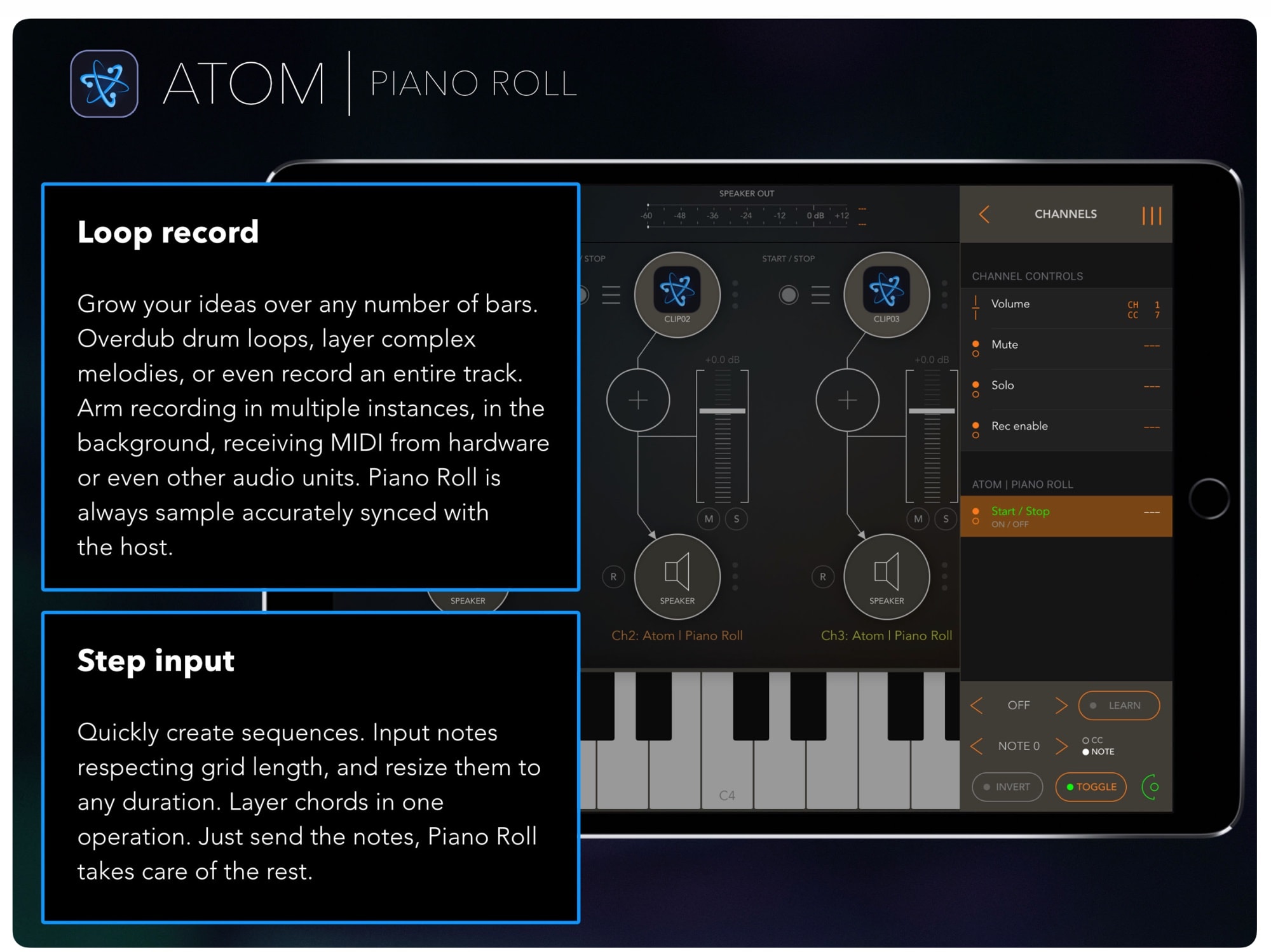 Noteo application iphone
