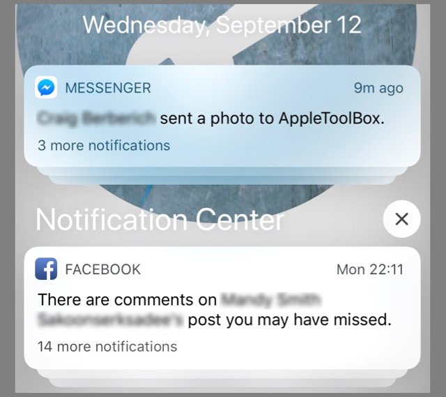 Probleme application facebook iphone