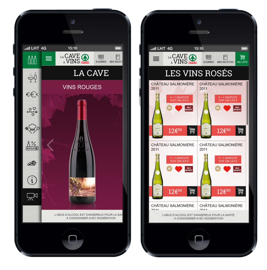 Application cave a vin gratuite iphone