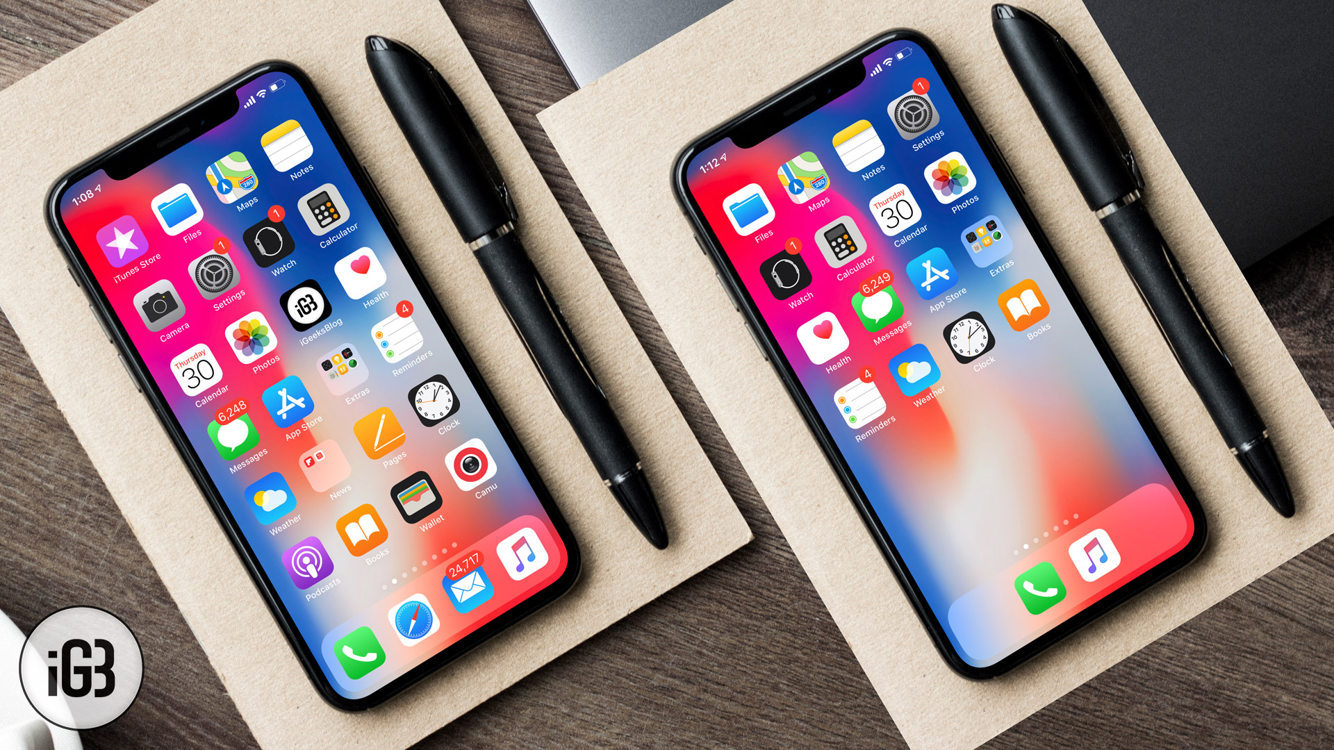 Application iphone invisible