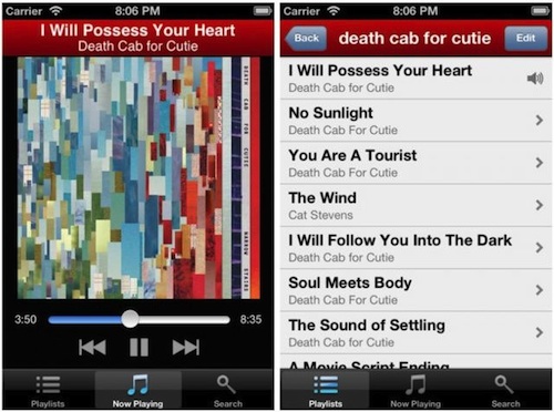 Application iphone musique gratuite