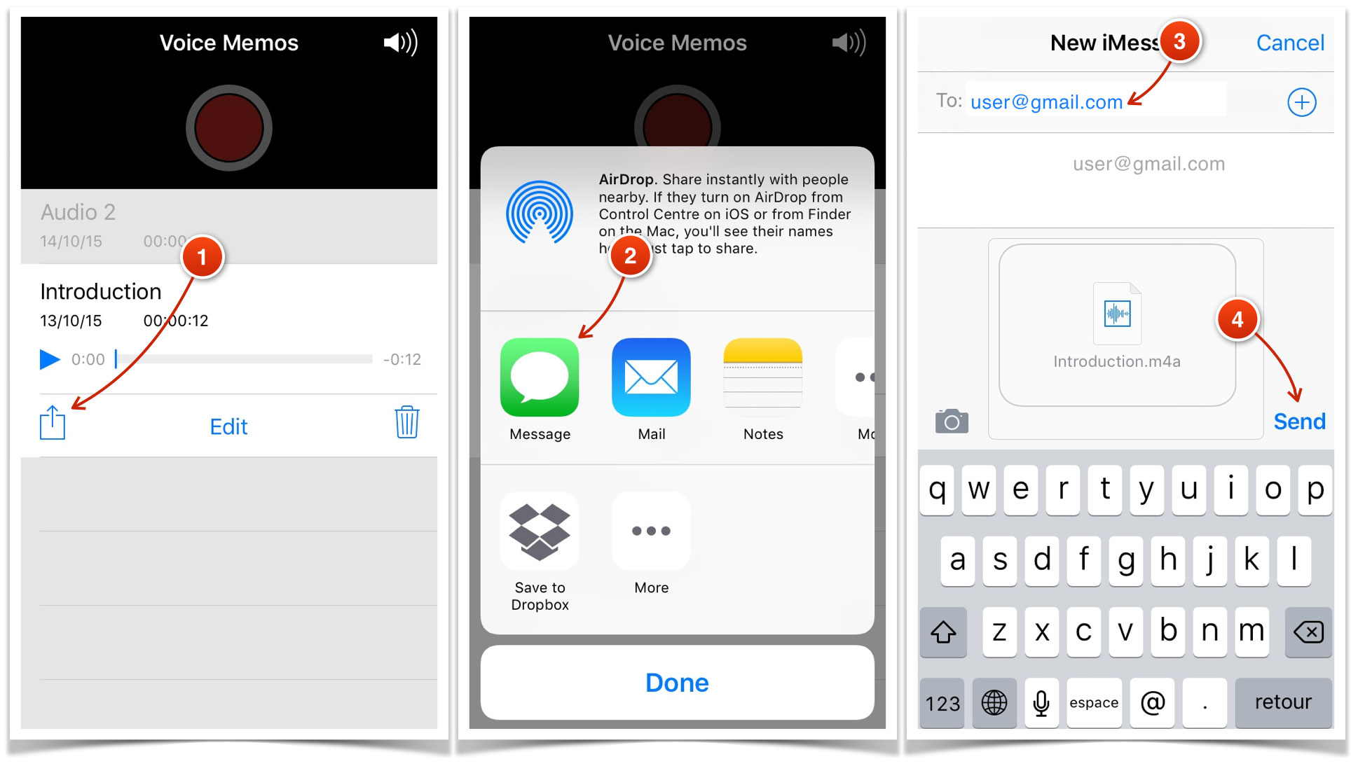 Application message iphone sur windows