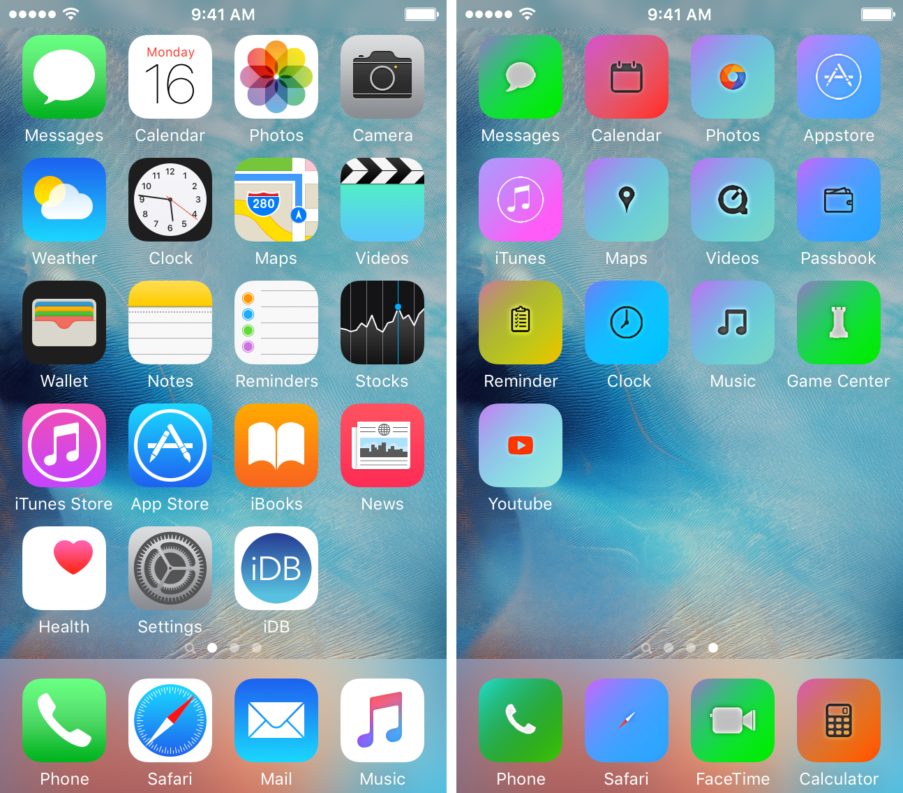 Installation application iphone