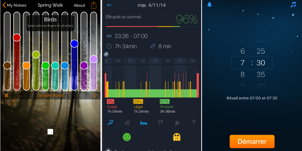 Application iphone mieux dormir