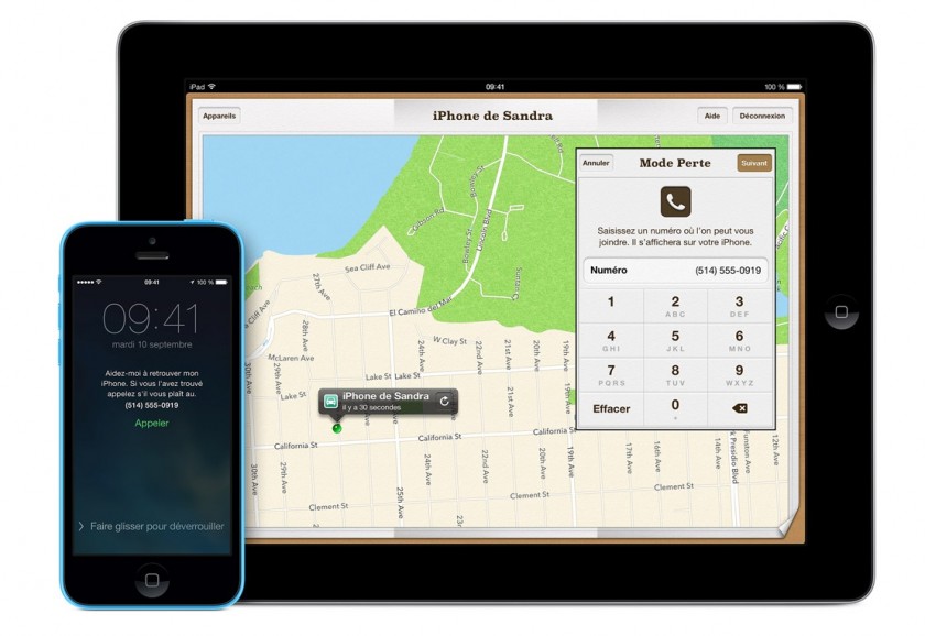 Application android localiser iphone