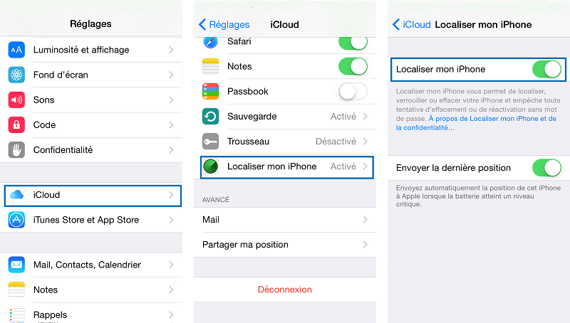 Application localiser son iphone