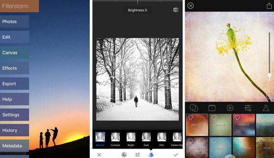 Application photographie iphone