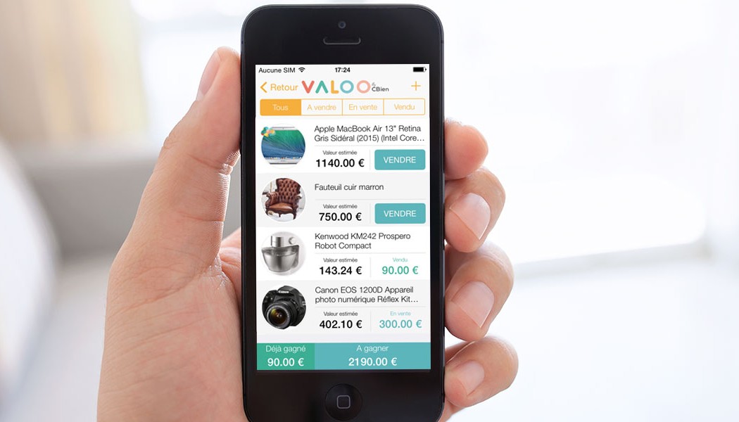 Publicité application iphone