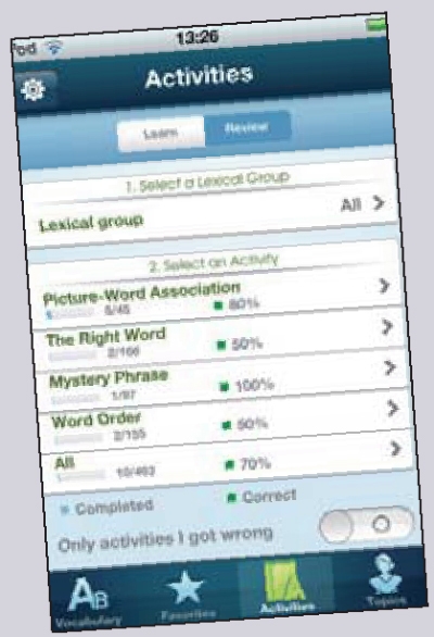 Application iphone pour apprendre l anglais