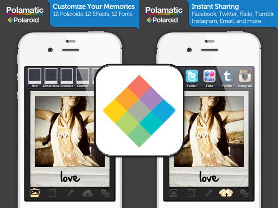 Application cadre photo iphone