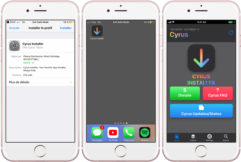 Cracker application iphone sans jailbreak