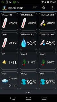 Domoticz application iphone