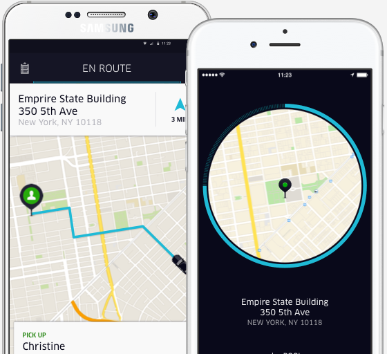 Application uber partner iphone