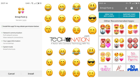 Application emoji iphone pour android