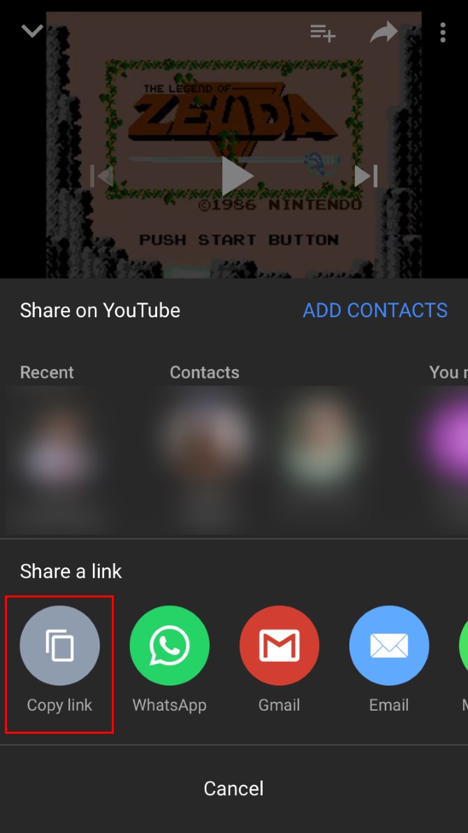Application iphone video youtube