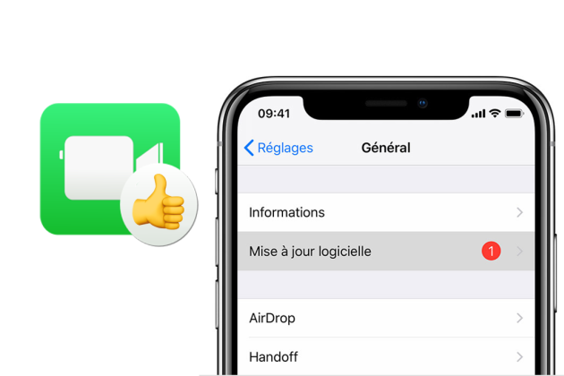 Recuperer application iphone apres mise a jour