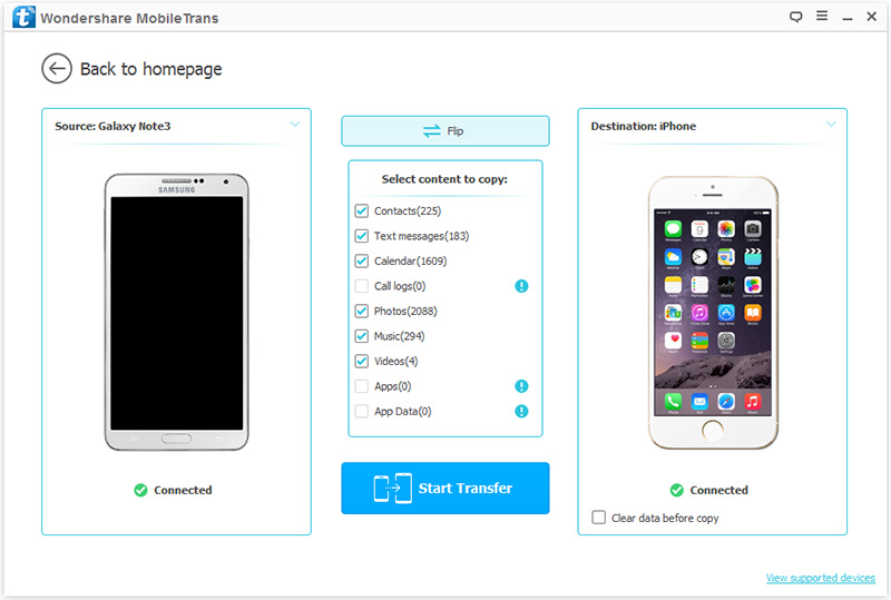 Application iphone telemetre