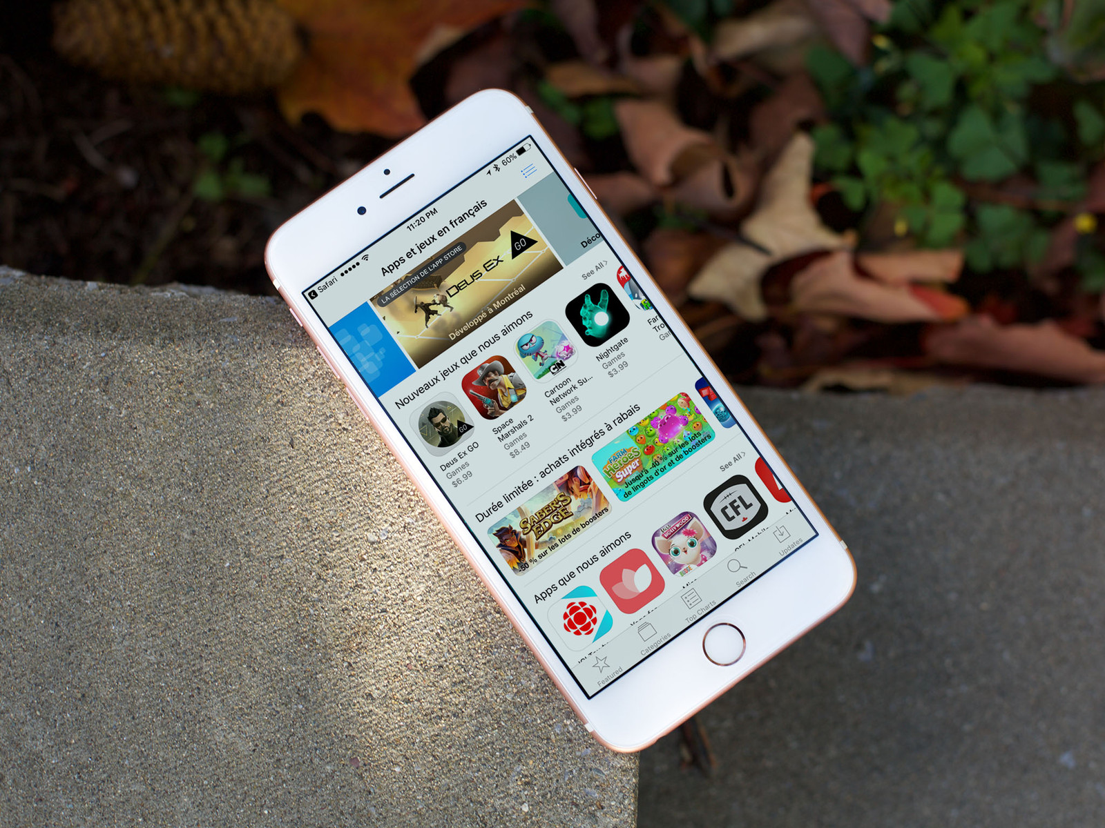 Application iphone francais
