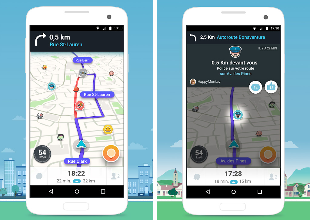 Application trafic routier iphone