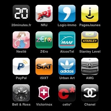 Iphone application gratuite