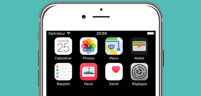 Application iphone photo