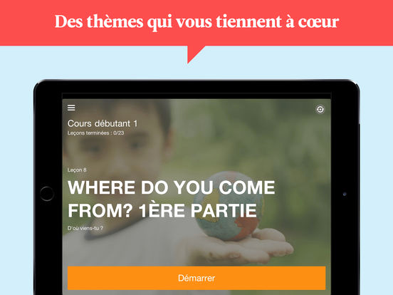 Apprendre l'italien application iphone
